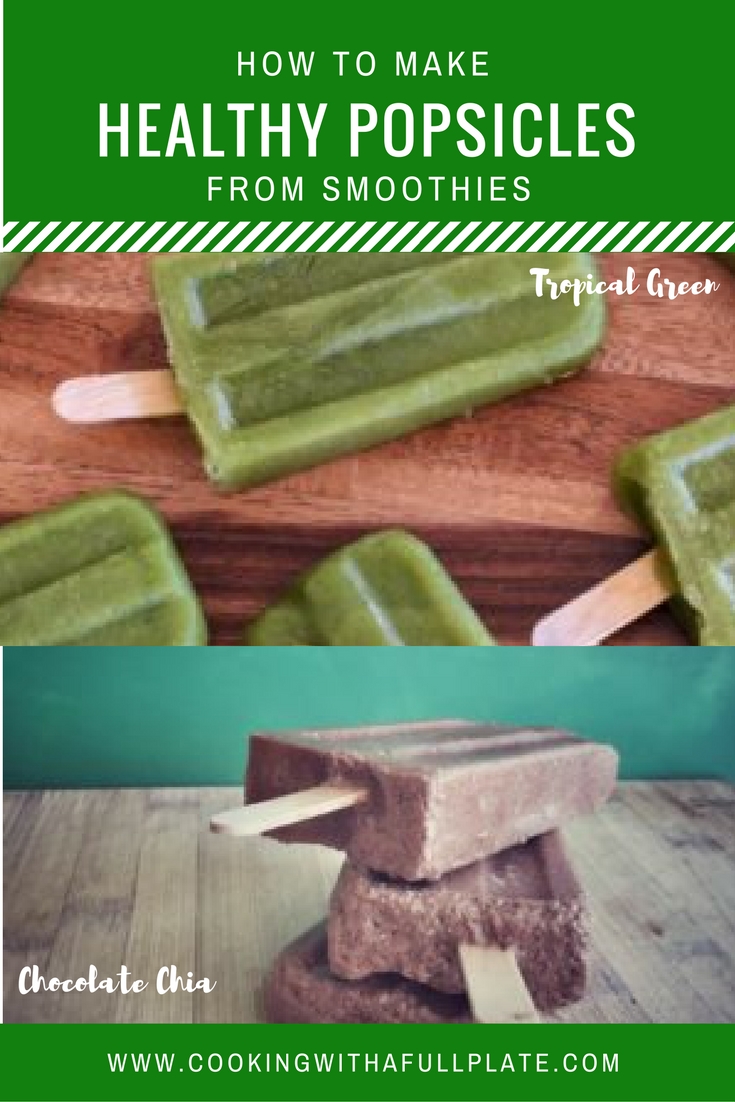 Make healthy treats with no extra work by freezing your smoothies in popsicle molds. These make great treats for kid and parents alike. Click through to read more about how to make nutritious, naturally sweet popsicles easily!