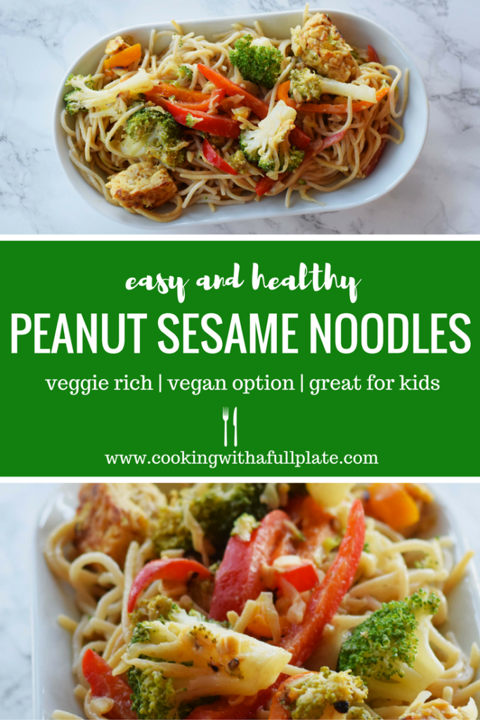 Peanut Sesame Noodles Pin
