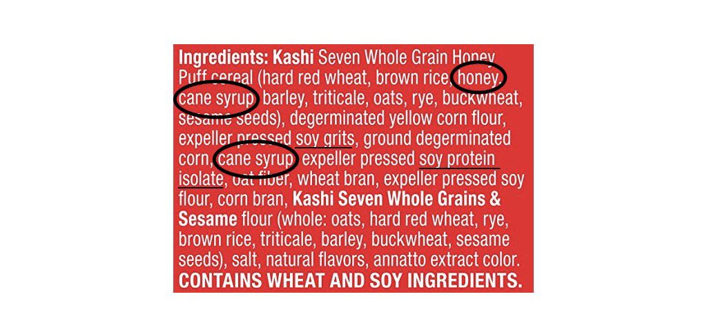 Kashi Ingredient List