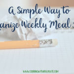 Weekly Meal Ideas Tracking System