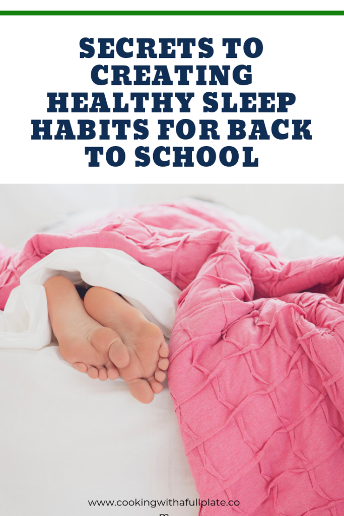 Everything you need to know about creating and keeping healthy sleep habits for kids as they go back to school